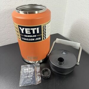 Yeti Rambler 1 Gallon Jug High Desert Clay Brand New Rare Sold Out Discontinued